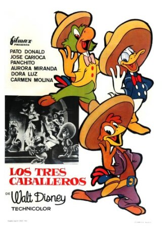 Los tres caballeros [1944 Animación Familiar Disney] BDrip