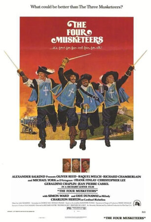 Los cuatro mosqueteros (1974 Aventuras Raquel Welch) DVDrip